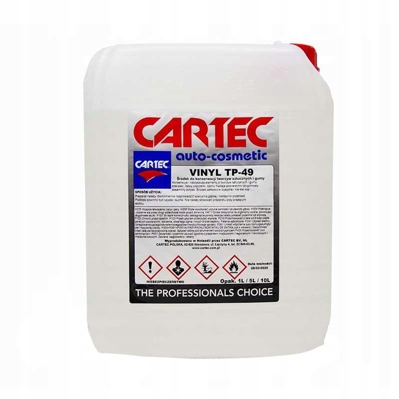 CARTEC Vinyl TP-49 5l Środek do konserwacji tworzyw