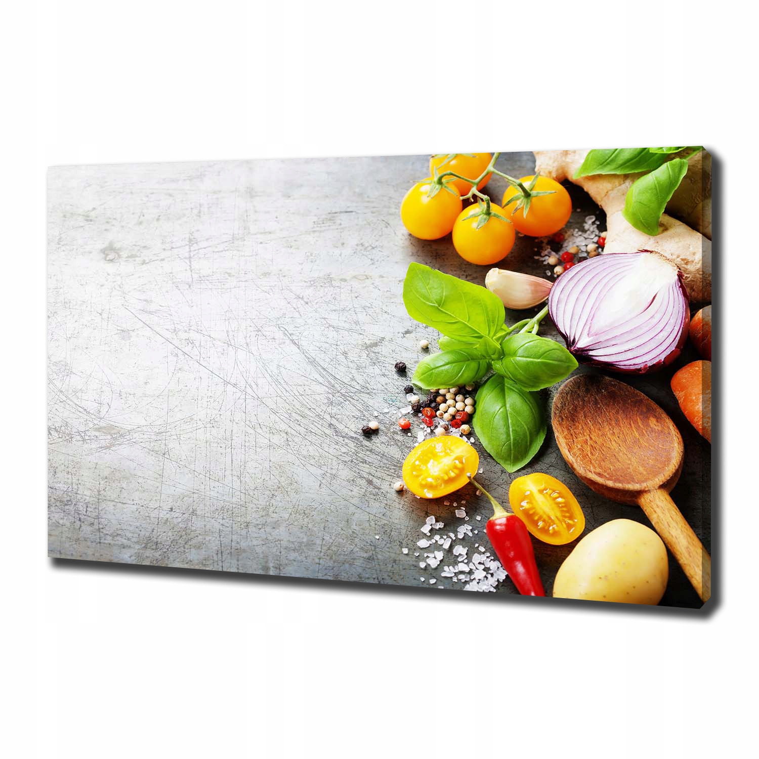 

Foto obraz canvas na ścianę Warzywa 100x70 cm
