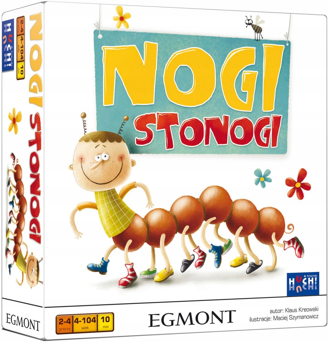 

Gra Edukacyjna Nogi Stonogi Egmont od 4 lat 2596