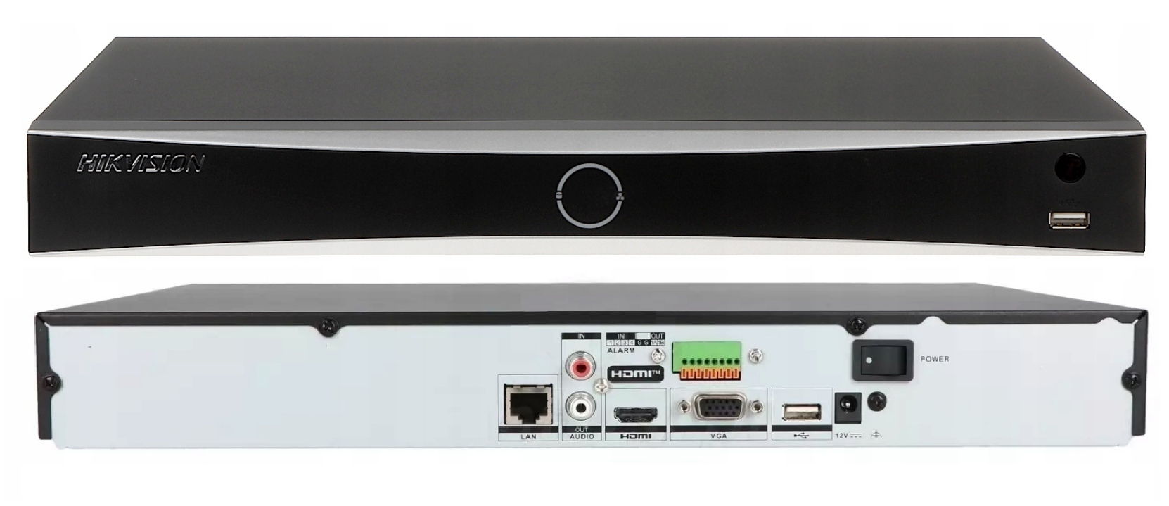 Ip rekordér Hikvision DS-7608NXI-K2 AcuSense 8xIP 2xHDD