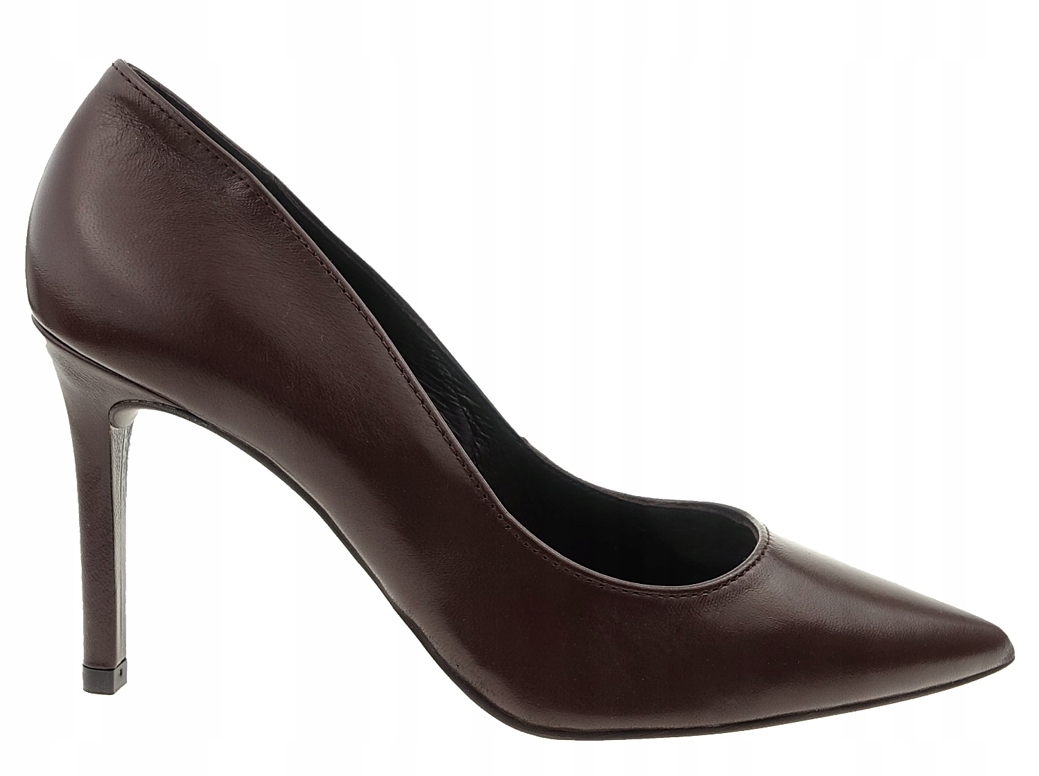 Ryłko Estima czółenka szpilki 9U200 T3 brąz, skóra 37