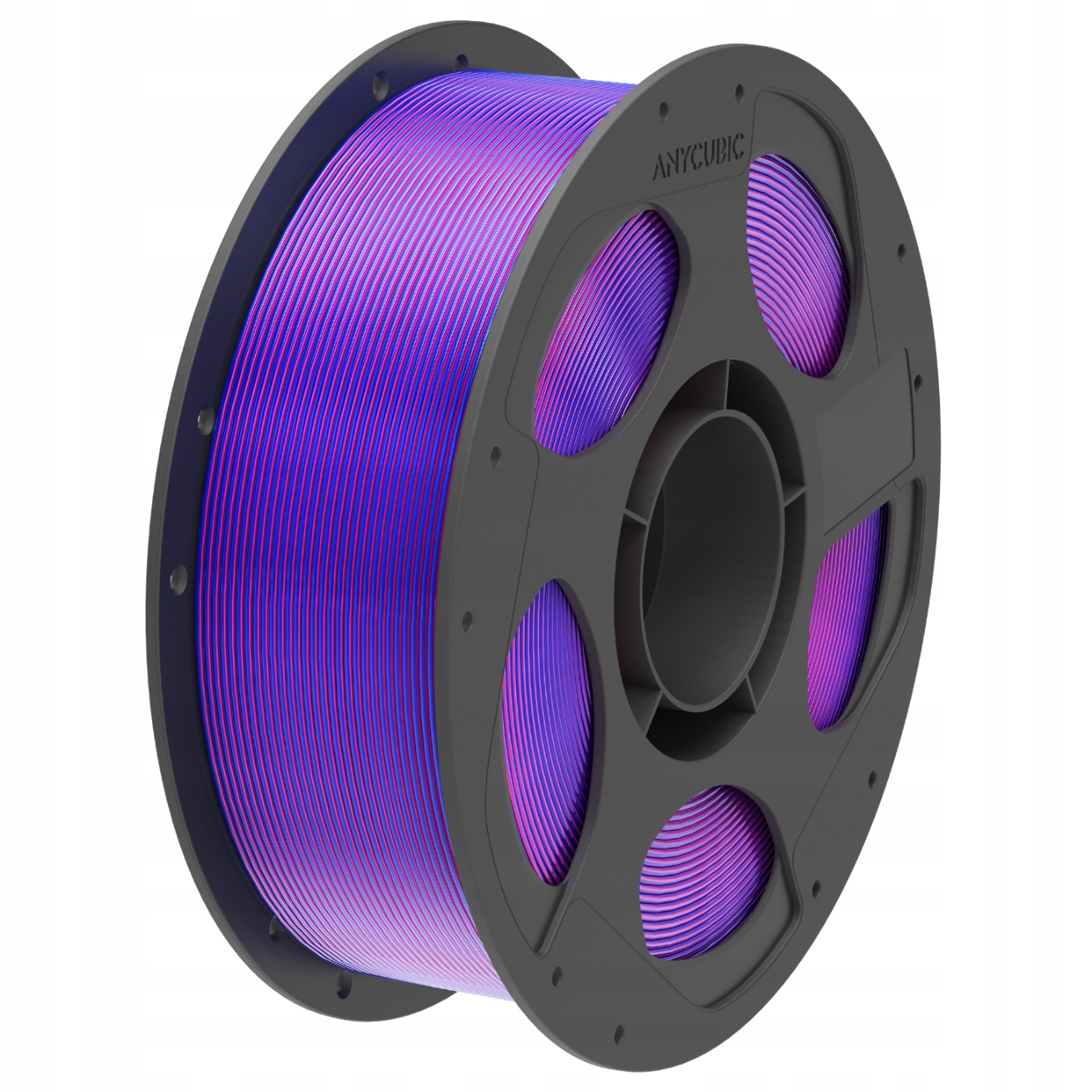 Filament Anycubic Pla Silk Dual-Color Red-Blue 1kg Jedwabisty Połysk