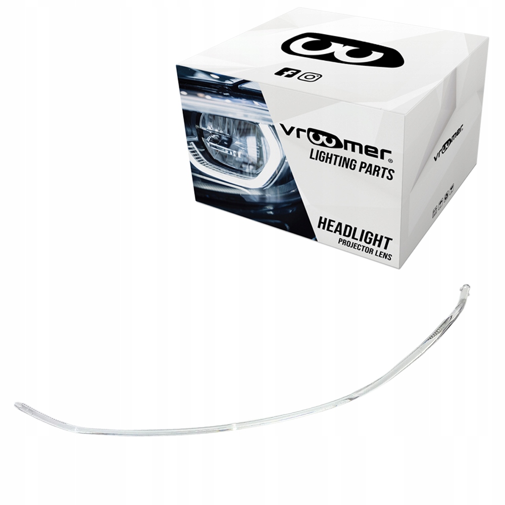 VR-DDDG-A4B8LONG-L - Оптичне волокно AUDI A4 B8 DRL денні ходові вогні