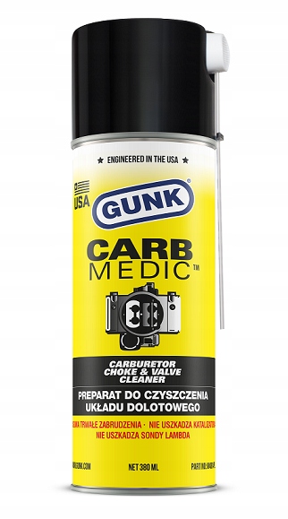 PREPARAT DO CZYSZCZENIA EGR UKŁADU DOLOTOWEGO GAŹNIKA CARB MEDIC 380 ml