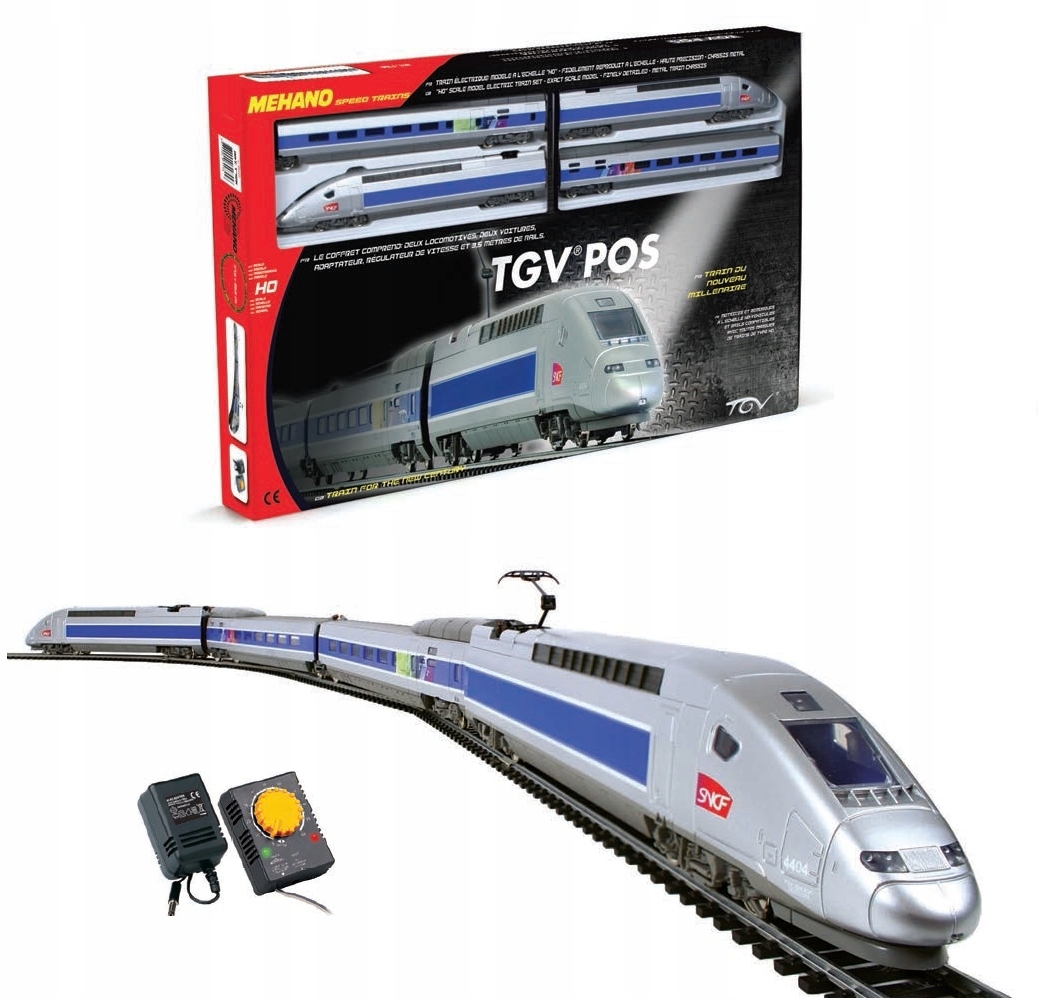 MEHANO-T756 H0: Zestaw Startowy: Tgv Pos