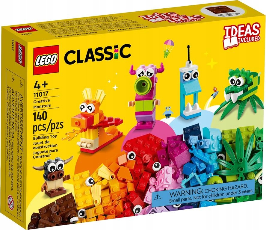 

Klocki Lego Classic 11017 Kreatywne Potwory