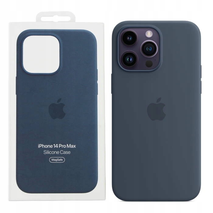 Apple iPhone 14 Pro Max Pouzdro Silikonové Pouzdro Originální S Magsafe Midnight