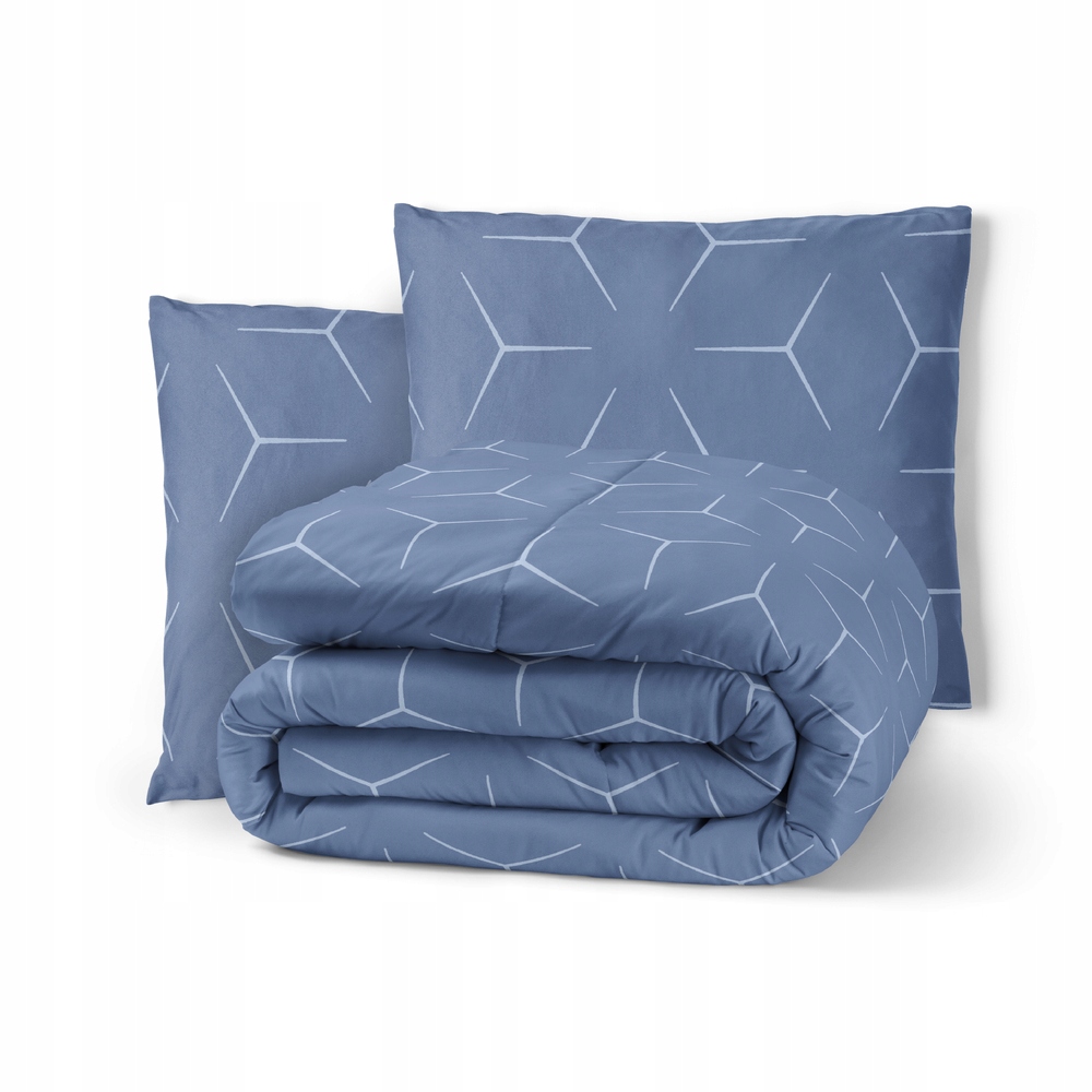 krepové povlečení 220x200 2 povlaky Premium bavlna v polštině Milano Jeans