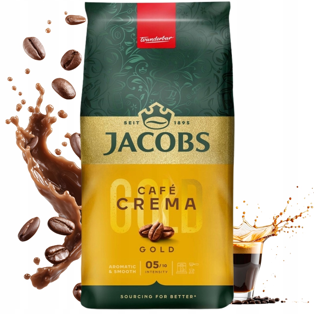 Levně Jacobs Crema Zrnková Káva 1 kg
