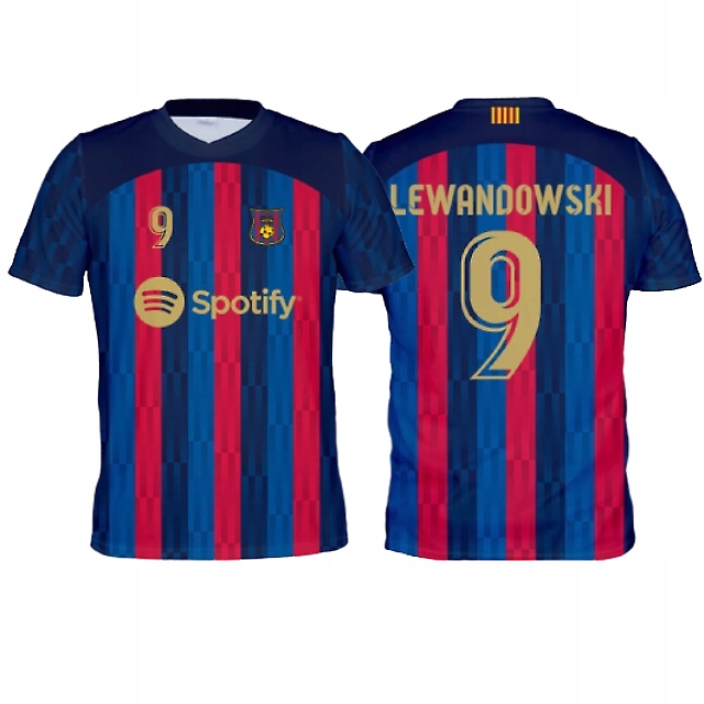 

Lewandowski Barcelona sportowa koszulka r.110