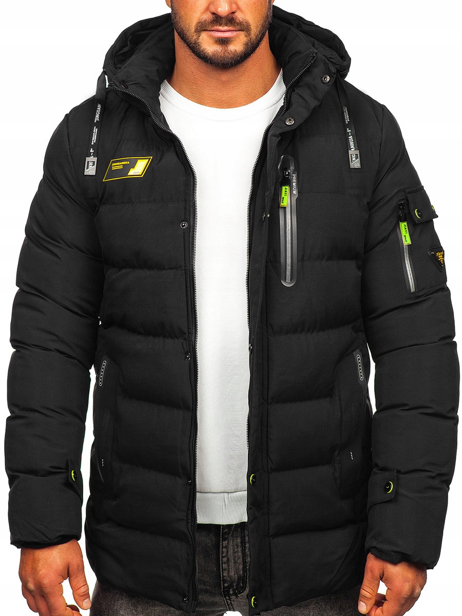 

Kurtka Zimowa Pikowana Czarna 22M56 DENLEY_2XL
