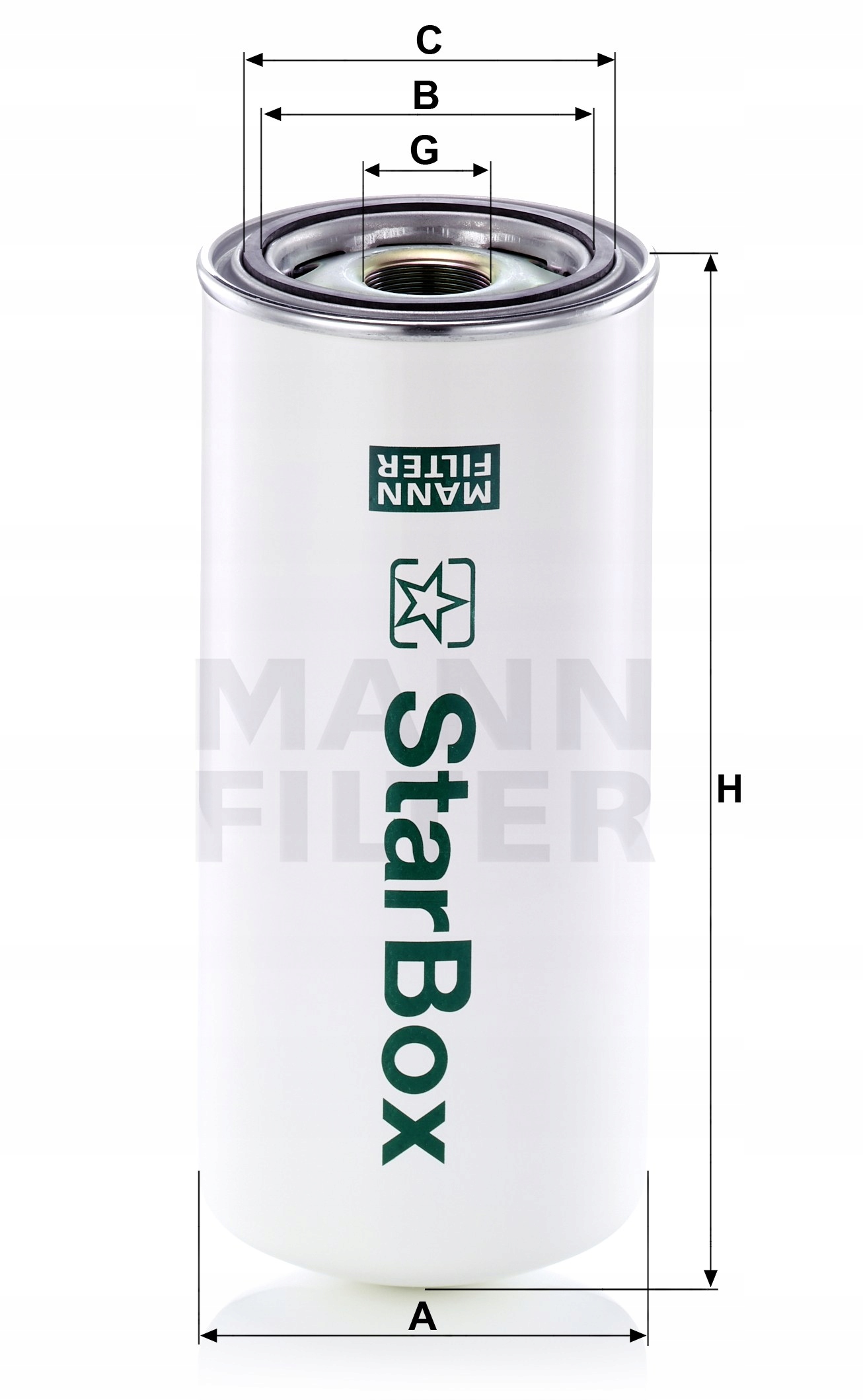 Olejový filter Mann-filter Lb 13 145/20