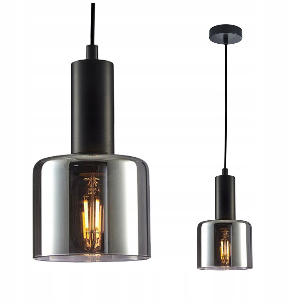 

Lampa wisząca Santia PND-65342-1-BK+SG Italux