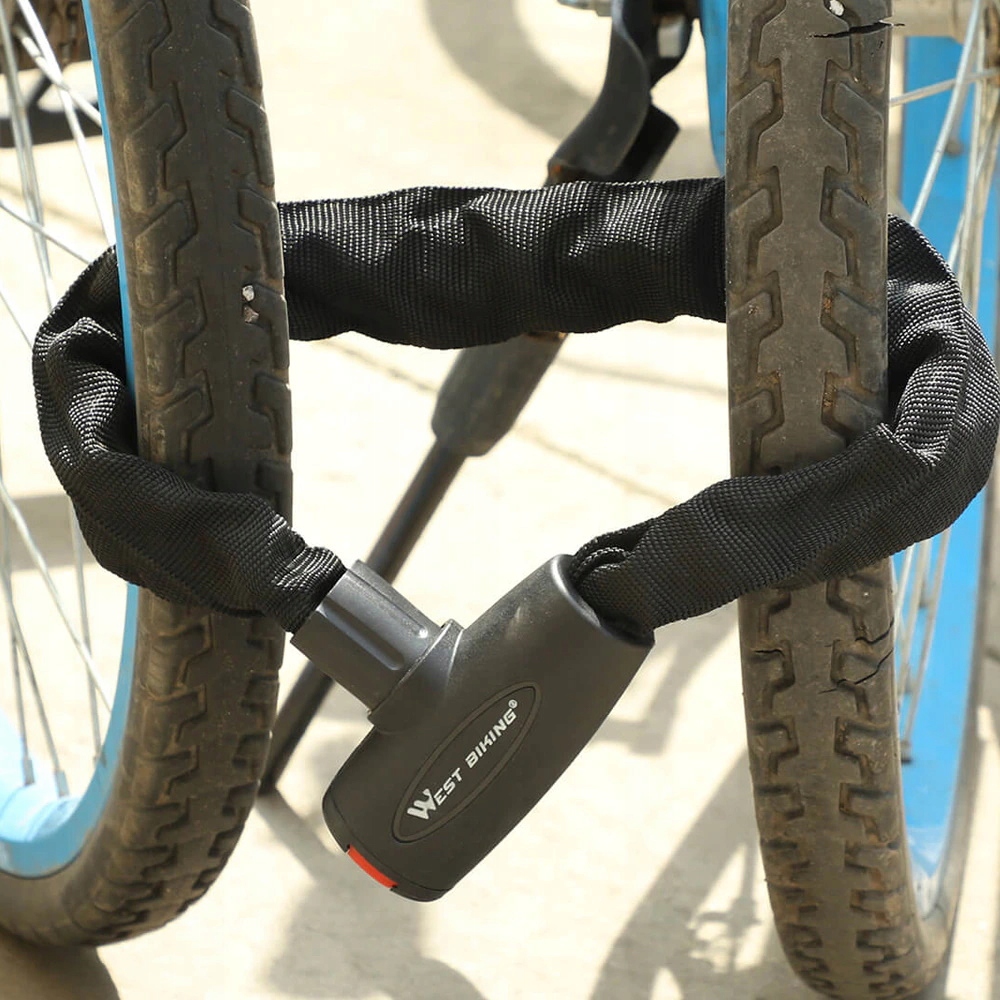 Zapięcie Rowerowe Blokada Roweru 60cm łańcuch Marka ZL