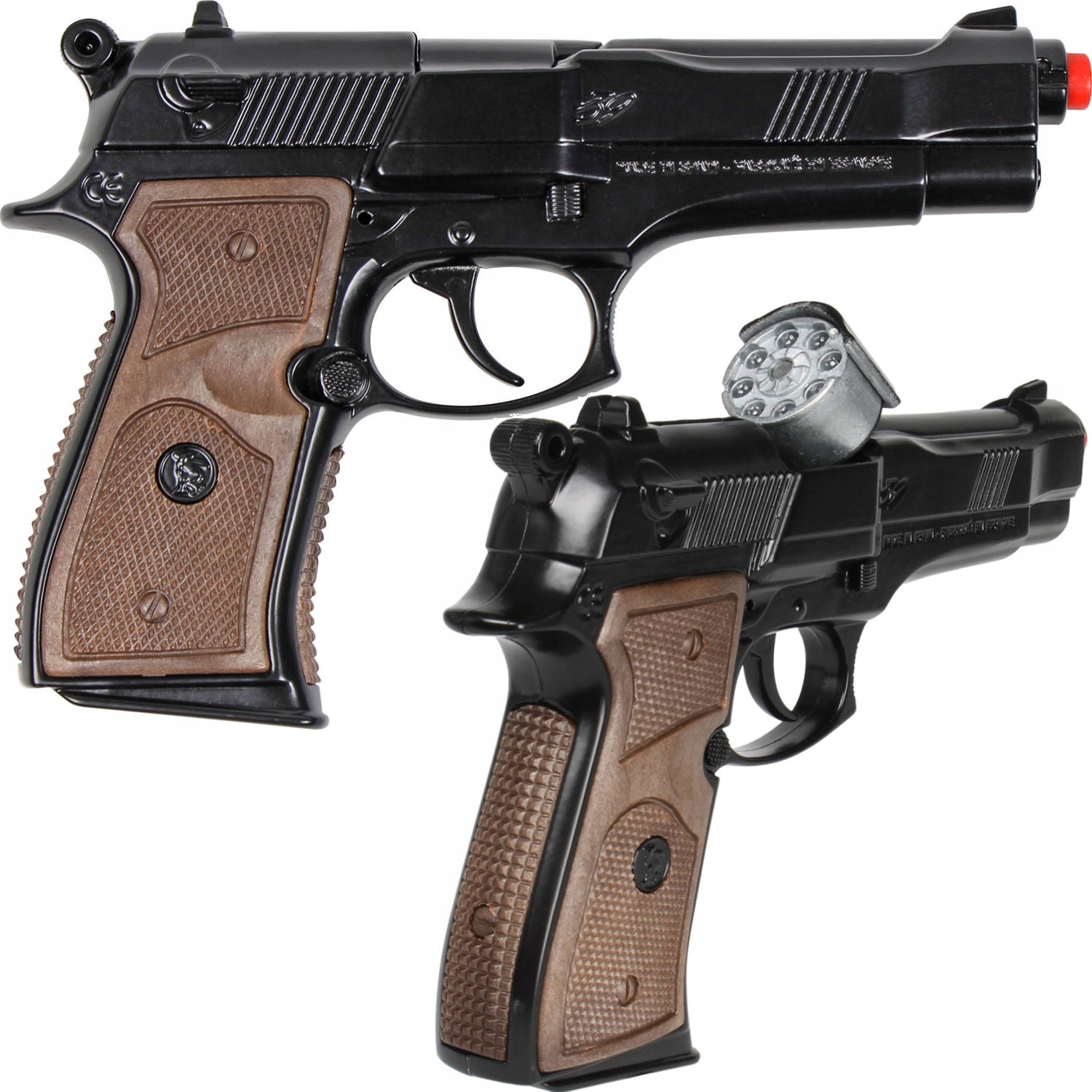 

Metalowy Pistolet Na Kapiszony Policyjny Gonher