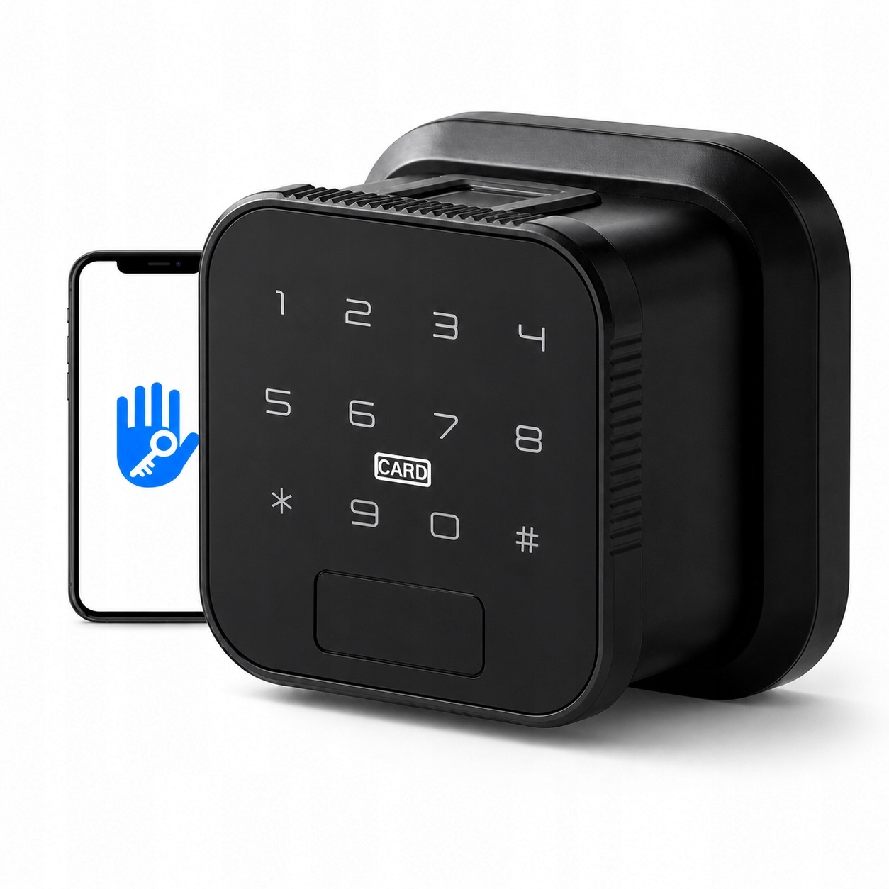 Elektronická klika Otočný knoflík Ttlock Otisk prstu Pin kód Rfid