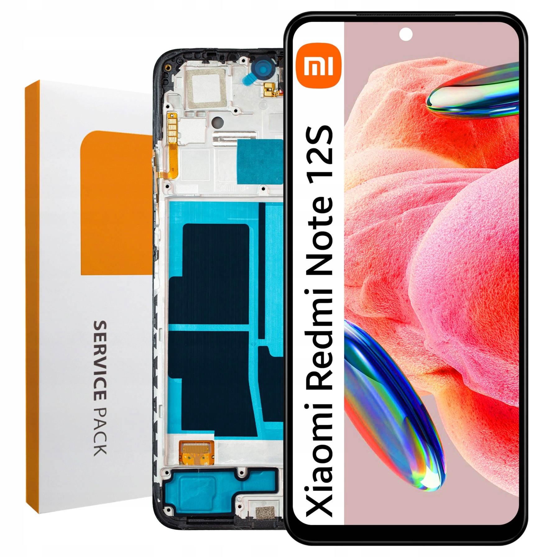 2303CRA44A 23030RAC7Y LCD pro Redmi Note 12S Rámeček Matice Originál Zila