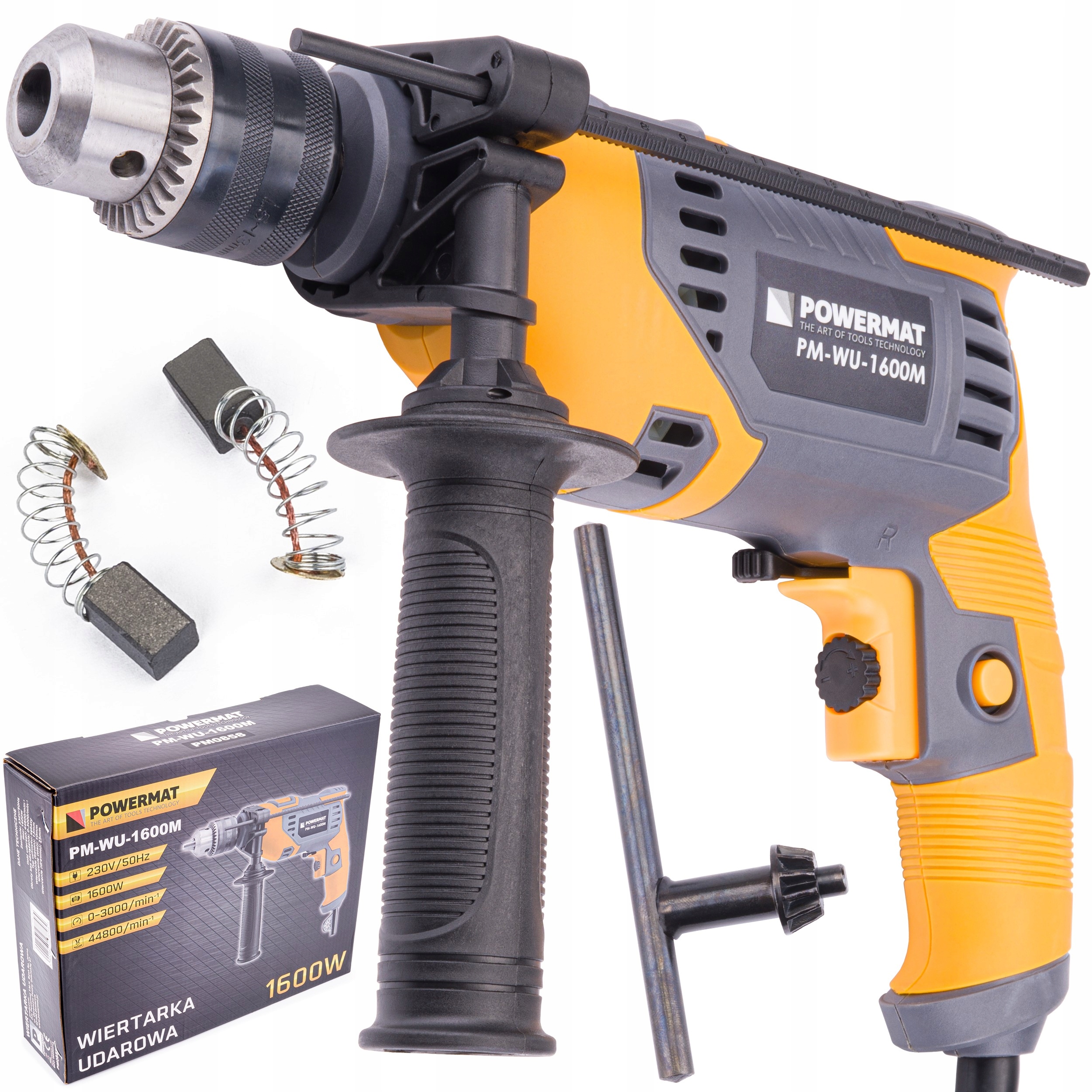 Výkonná Příklepová Vrtačka 1600W 13MM Regulace Příklepu