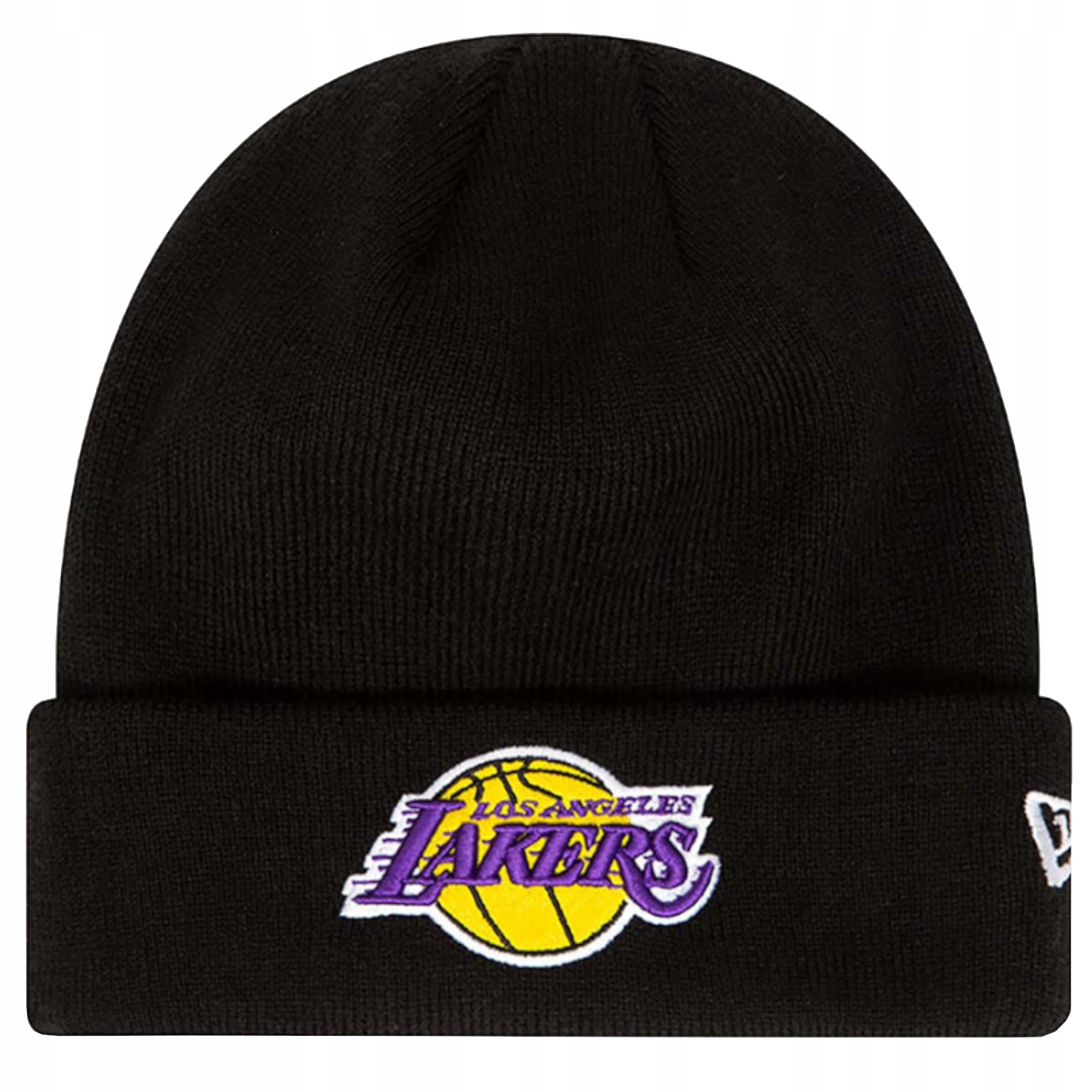 New Era Essential Cuff Beanie Los Angeles Lakers Hat [uni] Čepice Pánská A