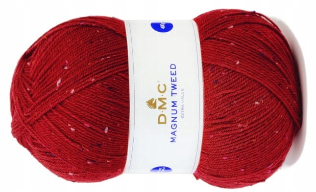 příze Magnum Tweed DMC kol. 052 třešňová 400gr