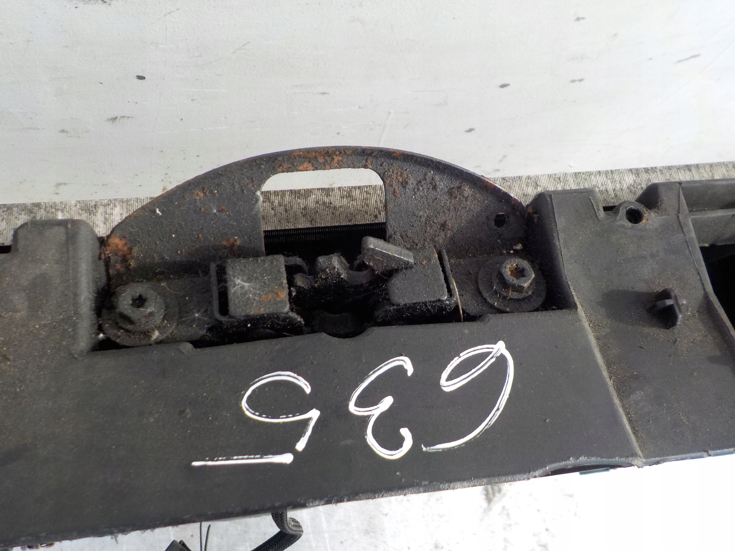 635 RENAULT MEGANE III support panel for radiators