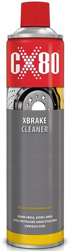 CX80 CX-80 Xbrake Cleaner Zmywacz Uniwersalny Do Hamulców Spray 600ML