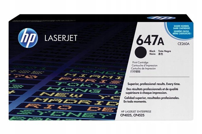 Originálny toner Black Hp Color LaserJet CP4520, Enterprise CM4544, CP4025,