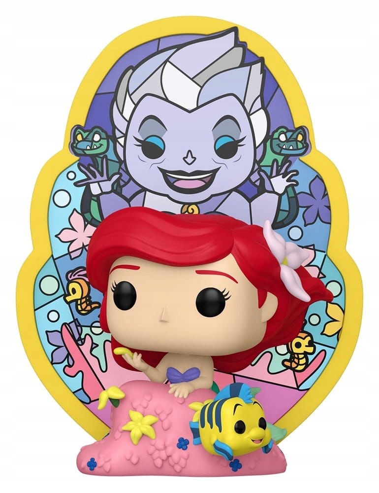 Disney Pop! Deluxe Vinyl Figure Ariel (Sklo) 9 cm