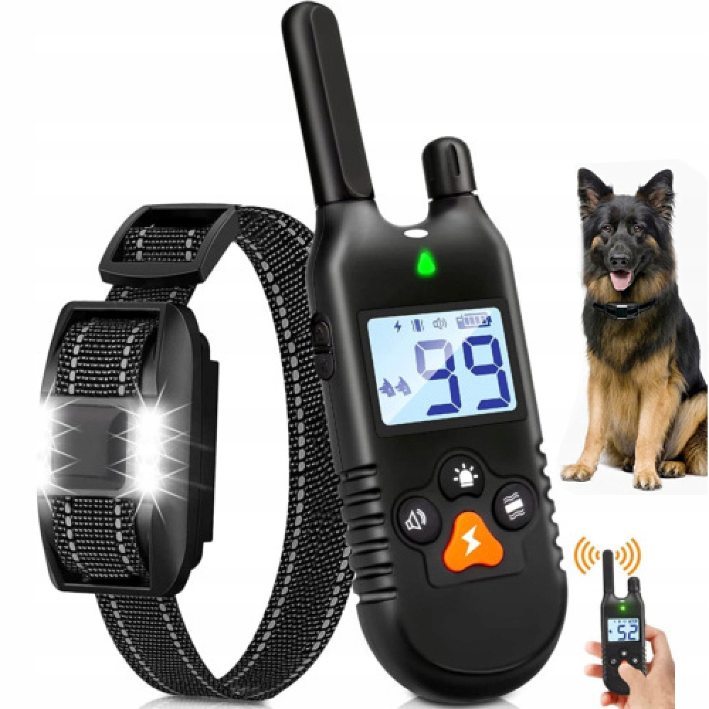 Elektrický Výcvikový Obojek Pro Psa Treser, Vibrační Zvukový Režim, 914 M