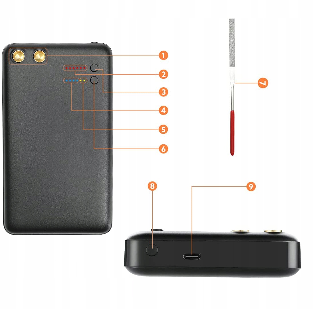 ZGRZEWARKA PUNKTOWA DO OGNIW 18650 ARKUSZE NIKLU 5000MAH DIY Marka Bedee