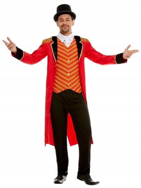 Kostým Cirkusák Trenér Zvířat Z Cirkusu M