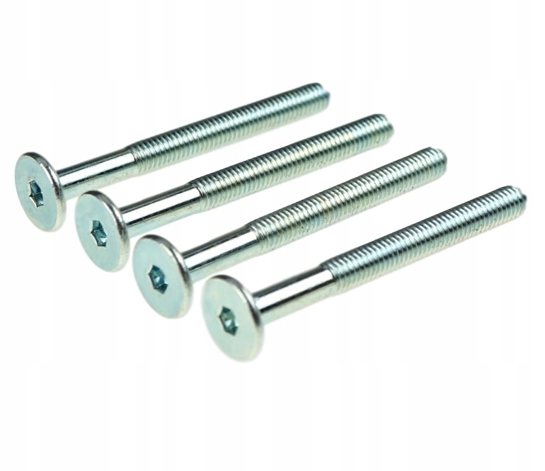 

100x wkręt z łbem walcowym imbus śruba M6x80 mm