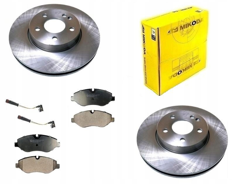 Kotouče Senzory Mercedes Vito III W247 2014- Přední Sada 300MM