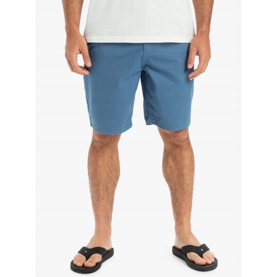 kraťasy Quiksilver Taxer Denim Stone Wash Velikost oblečení: L