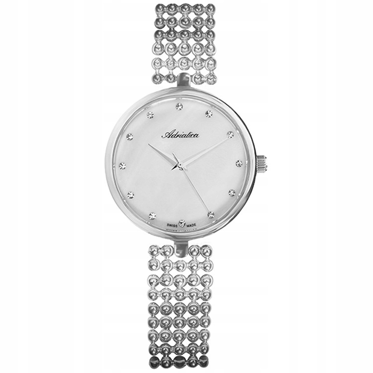 Dámské hodinky Adriatica A3731.514FQ Zirkony stříbrné