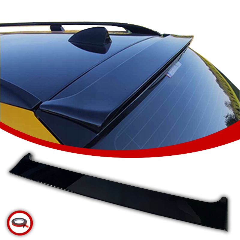 Bmw E61 Letka Spoiler Doplněk Kombi Černý Lesk