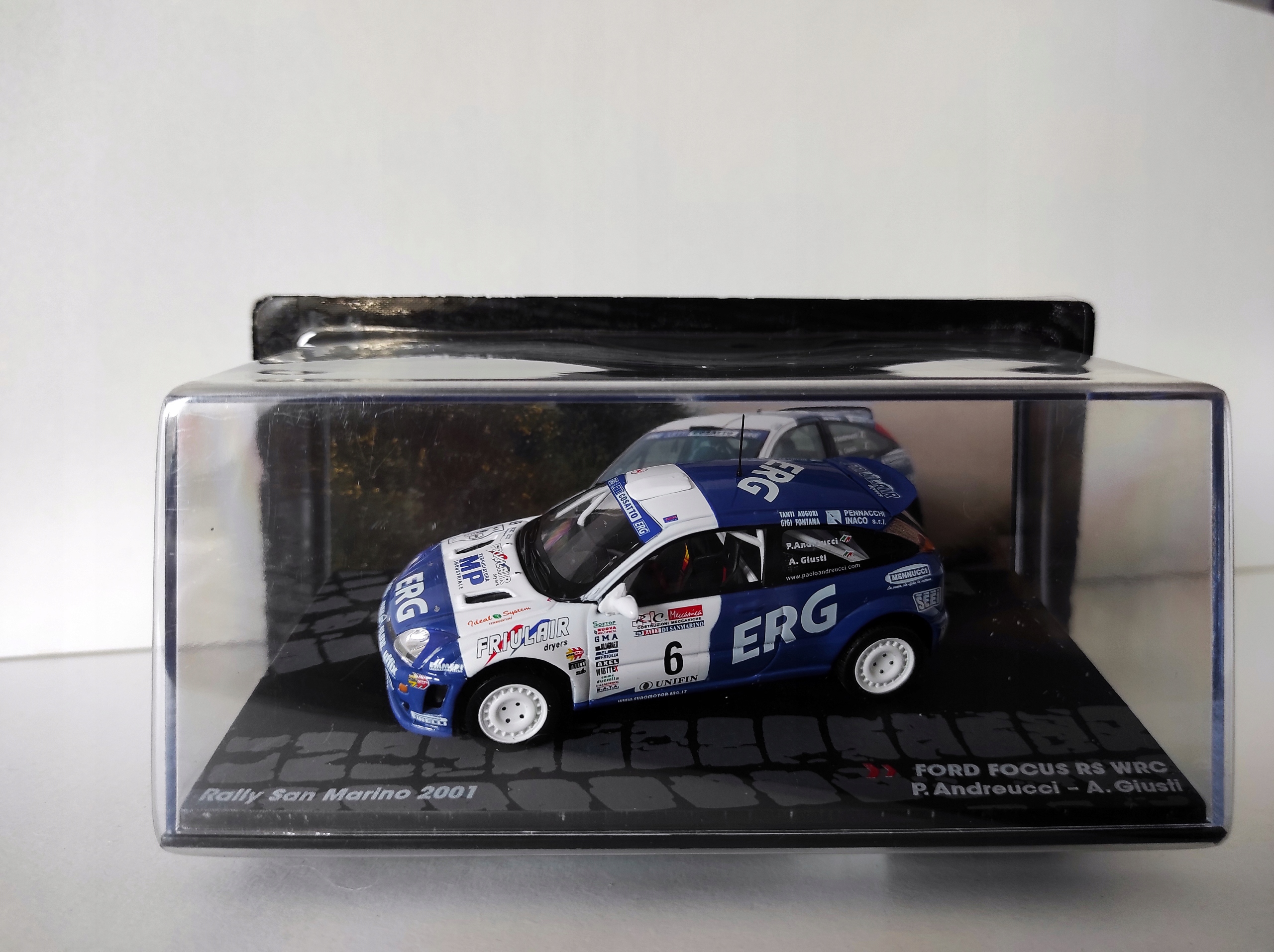 Ford Focus Rs Wrc Rally San Marino 2001 P.Andreucci A.Giusti 1:43
