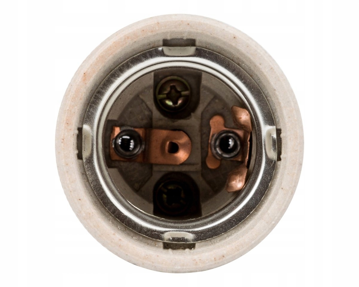 Oprawka E27 ceramiczna HLDR-E27-D 02162