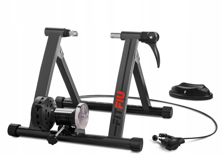 Cyklistický trenažér Fitfiu ROB-20 skládací 5 odporů černý Trénink