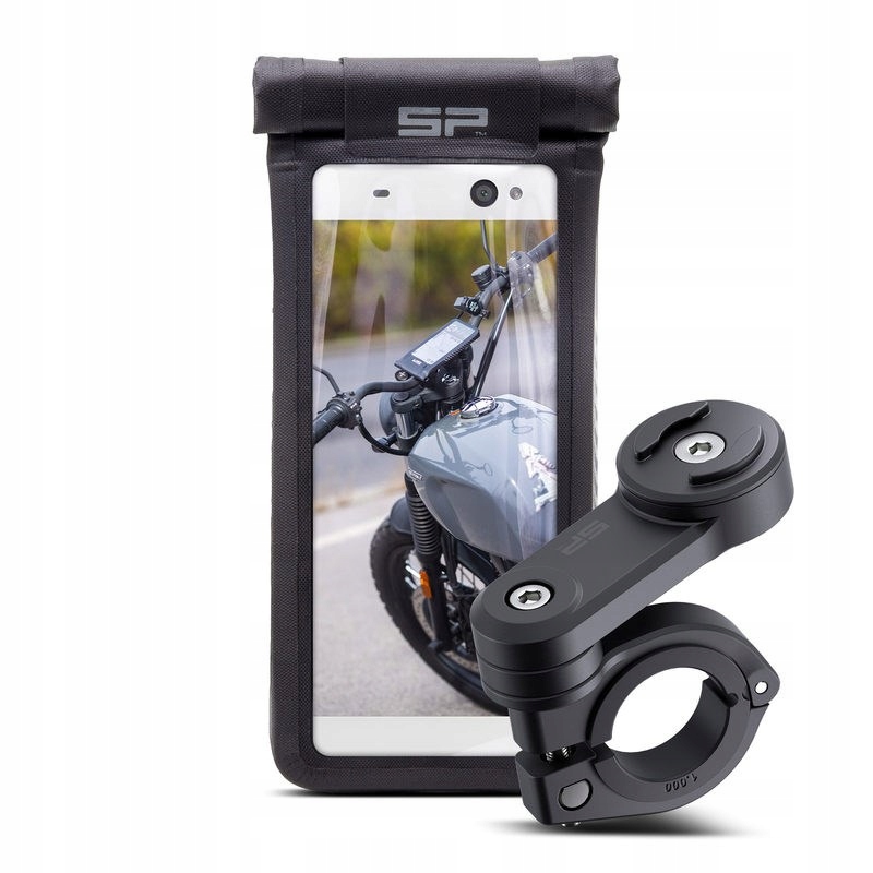Univerzálny Set Na Riadidlá Motocykla Sp Connect Lt Case Spc+ Black