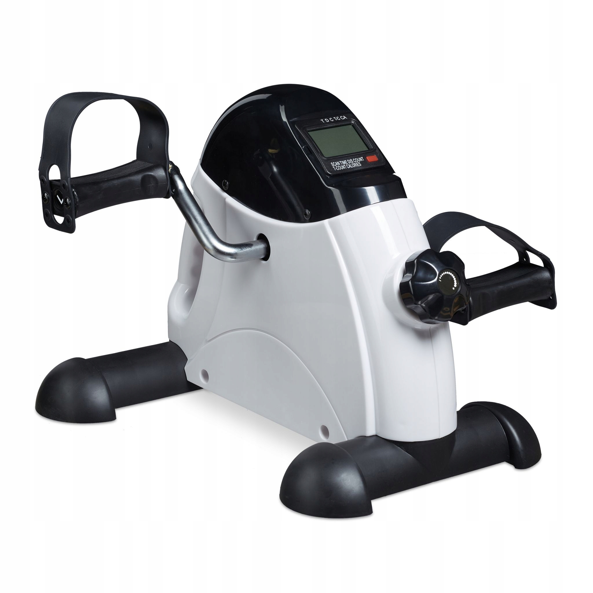 Trenażer mini rower treningowy elektryczny Relaxdays
