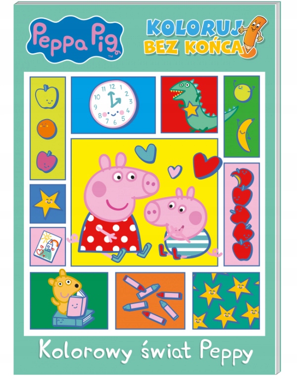 

Świnka Peppa Pig Koloruj bez końca