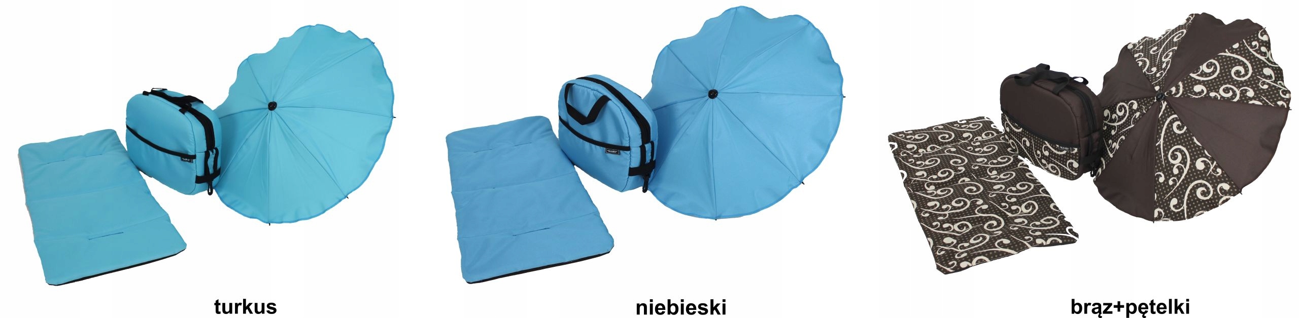 NOWOŚĆ ! ZESTAW TORBA+PARASOL+MATERAC KAREX+GRATIS Kod producenta 214