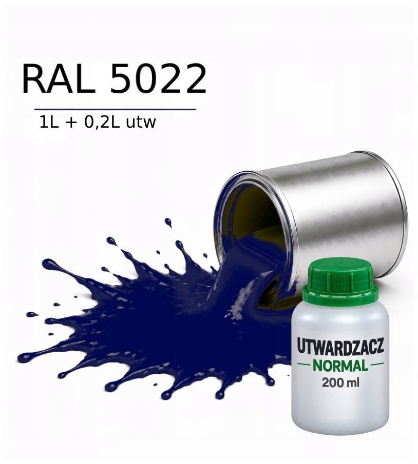 Valspar Ral 5022 Barva Dtm Základní Nátěr Polyuretanová 2K Polomat 1L Utw. 0