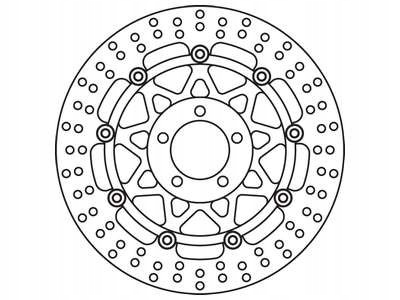 Brzdový kotúč predný Trw MSW215