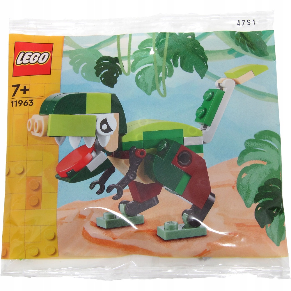 Lego 11963 Creator Dinozaur klocki, zestaw, saszetka