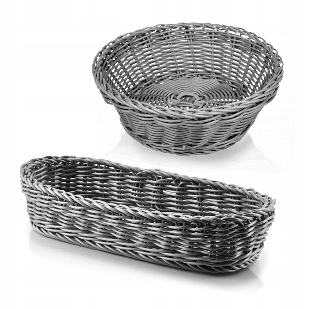 ZESTAW KOSZYKÓW KOSZYK NA SZTUĆCE + DO PIECZYWA