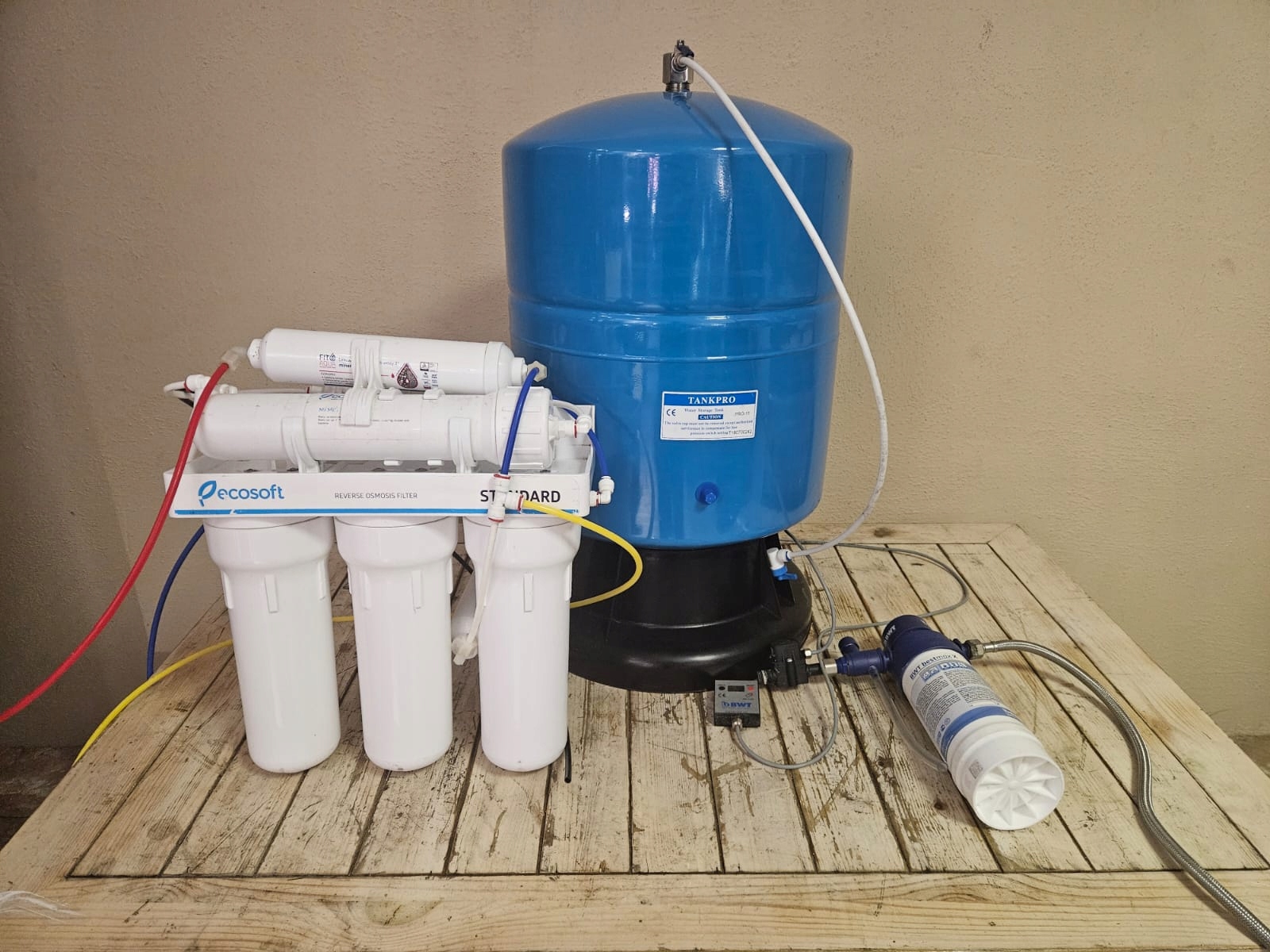 Ecosoft Standard Filtr odwróconej osmozy z pompą, mineralizatorem + wkład Kod producenta MO650M1PSECOST