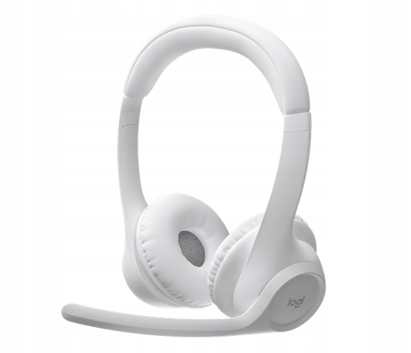 Logitech Zone 300 bluetooth bezdrôtové slúchadlá biele 981-001417