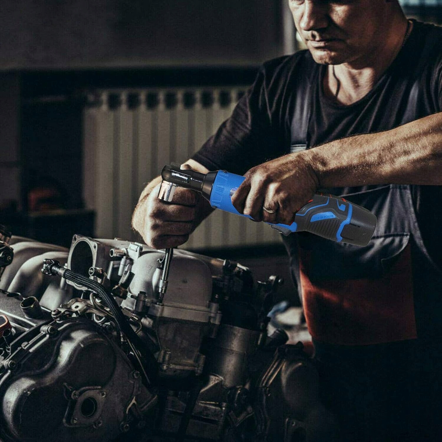 KLUCZ GRZECHOTKA UDAROWA AKUMULATOROWA 3/8 40 Nm + 2x AKU Marka Bedee